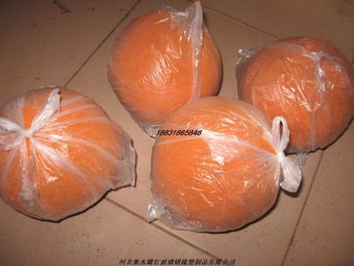 【直销广东 砼泵配件 125 清洗球】价格,厂家,图片,枣强县耀红玻璃钢橡塑制品厂-